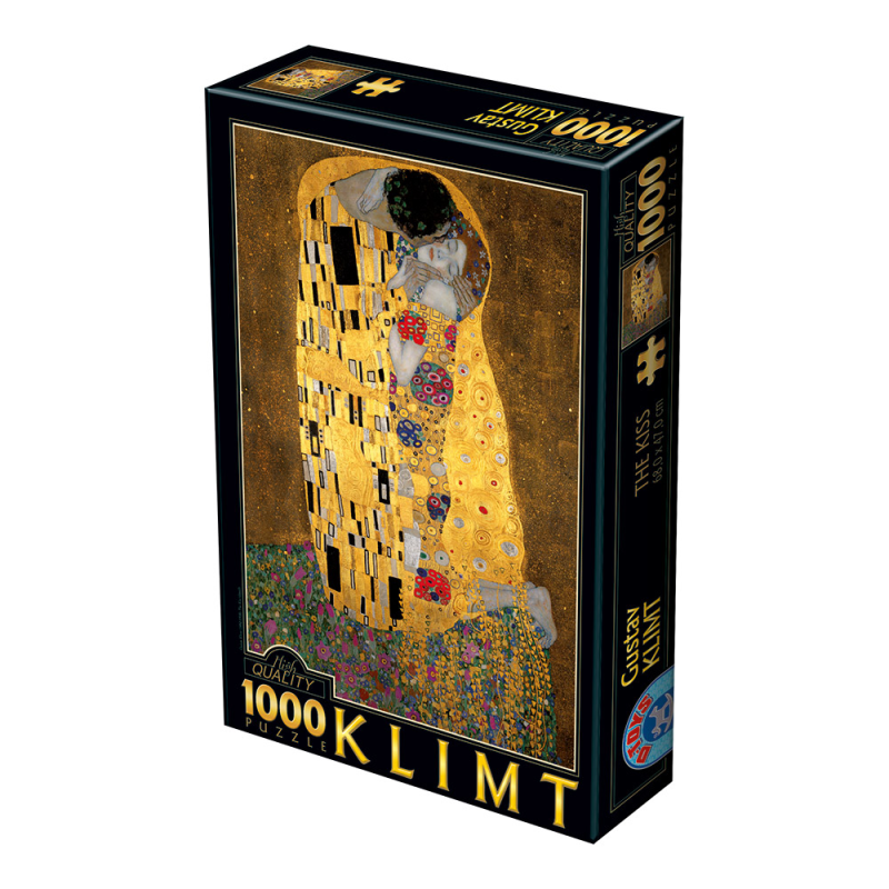 Puzzle 1000 pièces : Klimt - The Kiss Puzzle 1000 pièces : Klimt - The Kiss