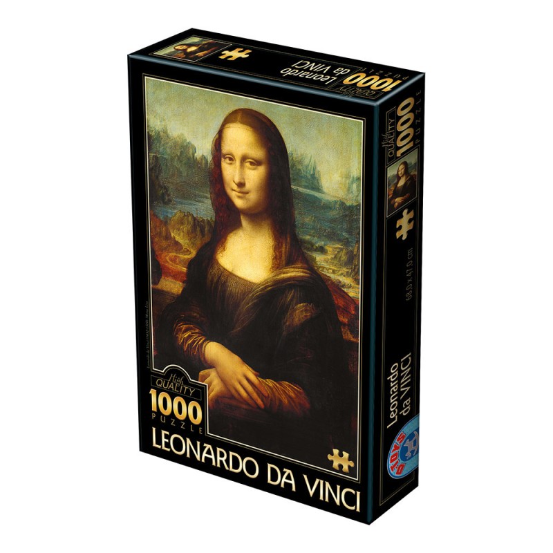 Puzzle 1000 pièces : Vinci - Mona Lisa Puzzle 1000 pièces : Vinci - Mona Lisa