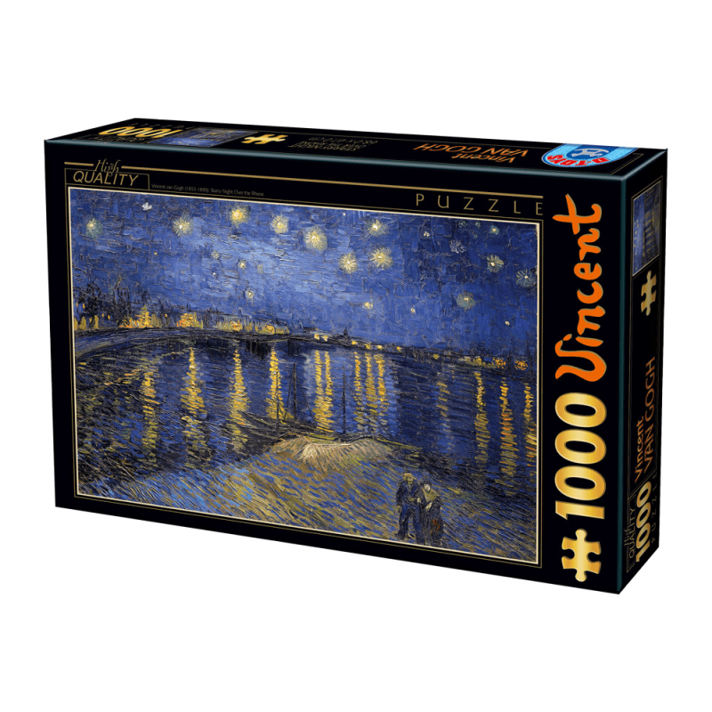 Puzzle 1000 pièces : Van Gogh - La nuit Puzzle 1000 pièces : Van Gogh - La nuit