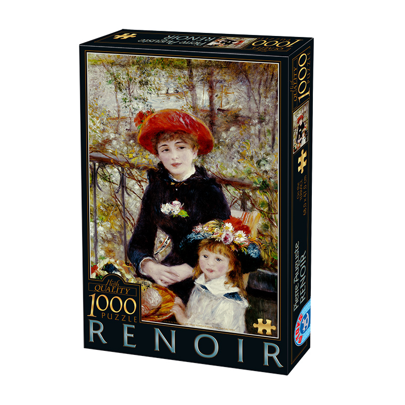 Puzzle 1000 pièces : Renoir - Terrasse Puzzle 1000 pièces : Renoir - Terrasse