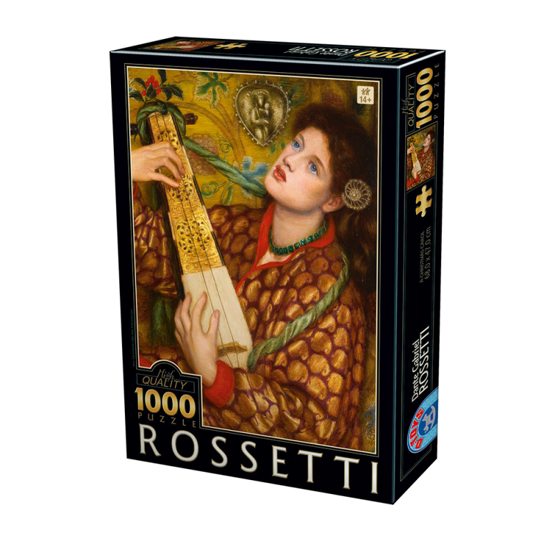 Puzzle 1000 pièces : Dante, Gabriel Rosetti Puzzle 1000 pièces : Dante, Gabriel Rosetti
