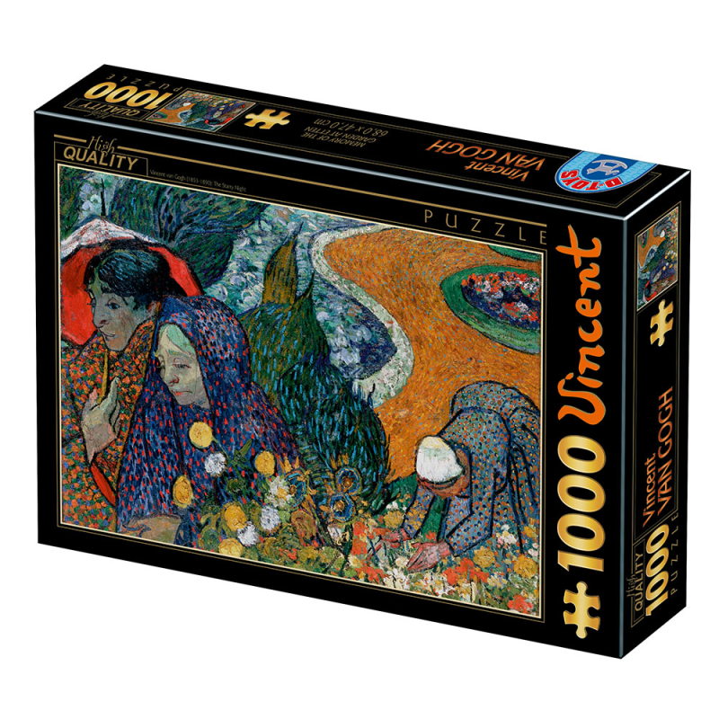 Puzzle 1000 pièces : Van Gogh - Mémoire Jardin Puzzle 1000 pièces : Van Gogh - Mémoire Jardin