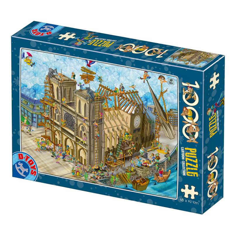 Puzzle 1000 pièces : Notre Dame Puzzle 1000 pièces : Notre Dame