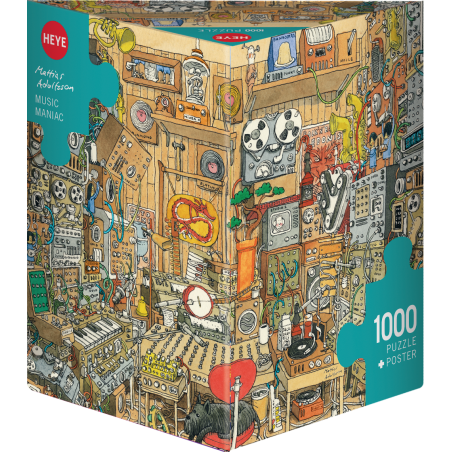 Puzzle 1000 pièces : Music Maniac