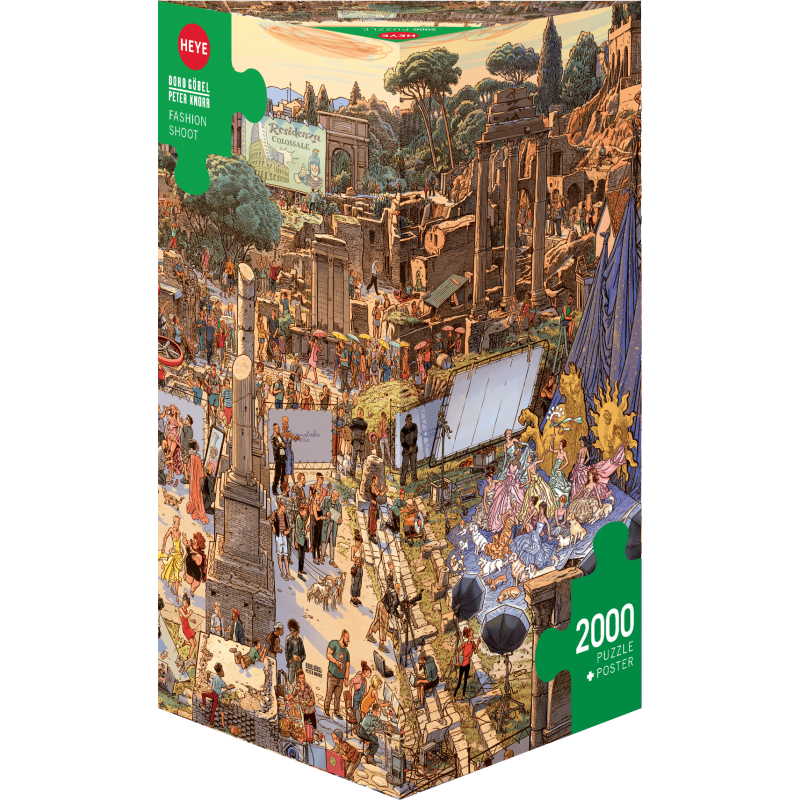 Puzzle 2000 pièces : Fashion Shoot Puzzle 2000 pièces : Fashion Shoot