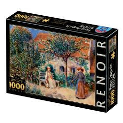 miniature1 Puzzle 1000 pièces : Renoir - In Brittany
