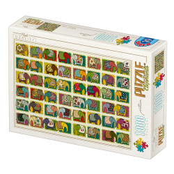 Puzzle 1000 pièces : Elephant