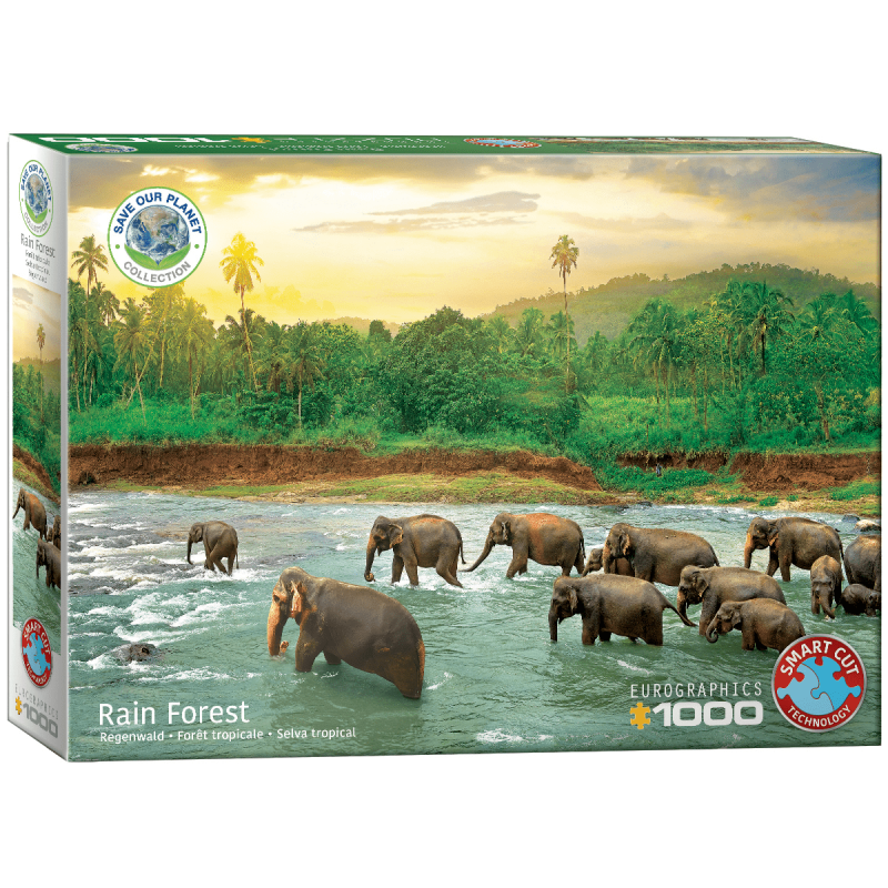 Puzzle 1000 pièces : Forêt Tropicale Puzzle 1000 pièces : Forêt Tropicale