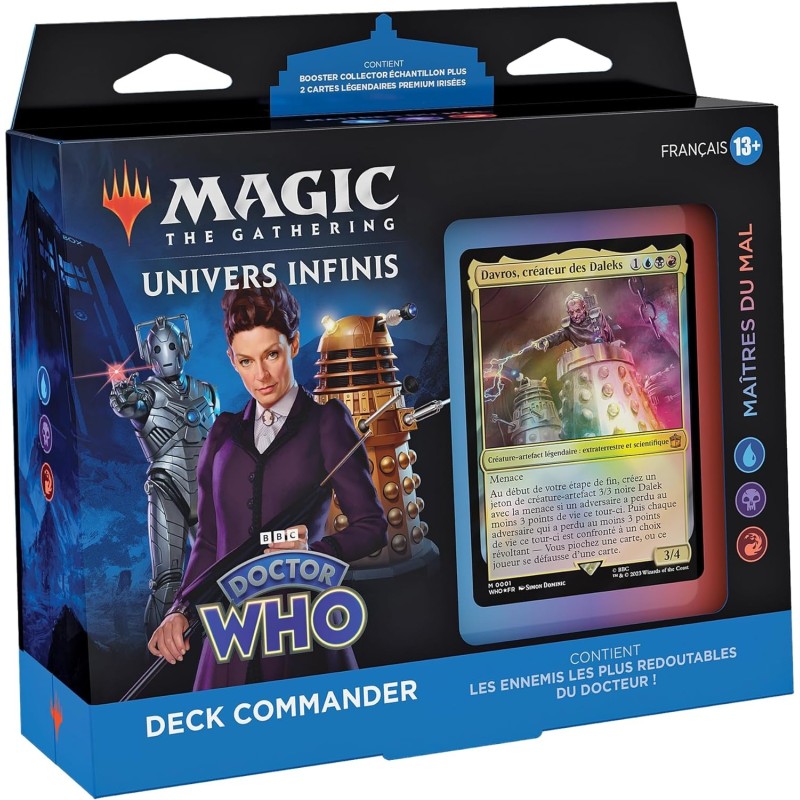 MTG : Doctor Who - Deck Commander : Maîtres du mal MTG : Doctor Who - Deck Commander : Maîtres du mal