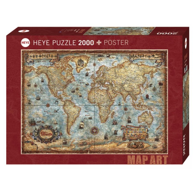 Puzzle 2000 pièces : Amazing World