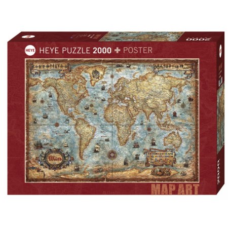 Puzzle 2000 pièces : Amazing World