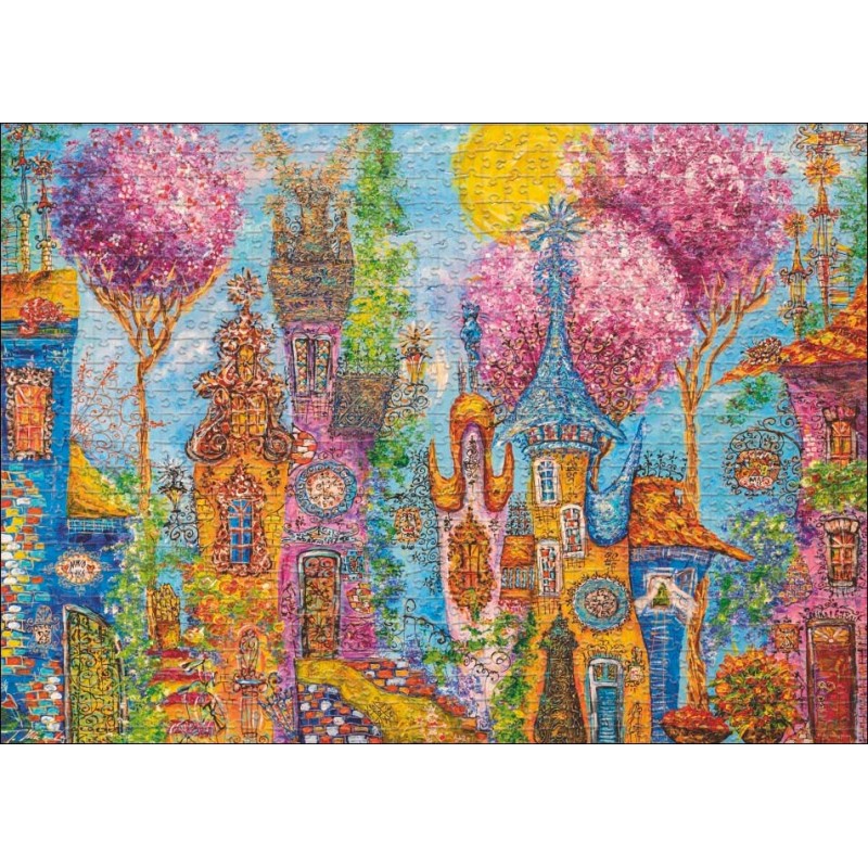 Puzzle 1000 pièces : Pink Trees