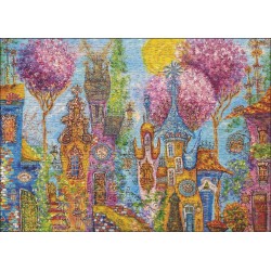 Puzzle 1000 pièces : Pink Trees
