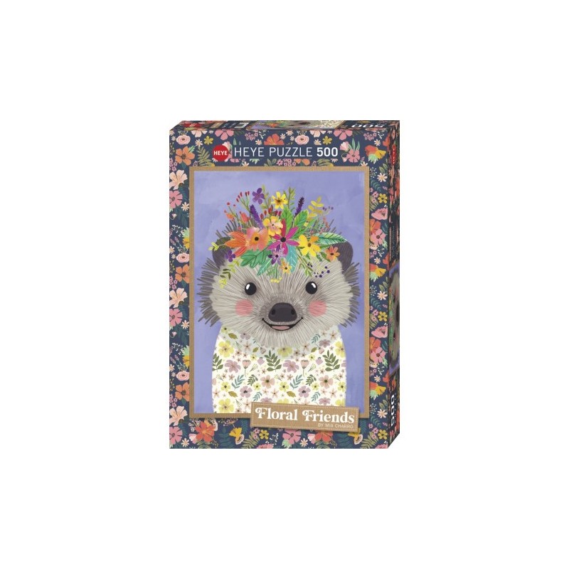 Puzzle 500 pièces : Funny Hedgehog