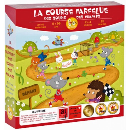 La course farfelue des souris des champs