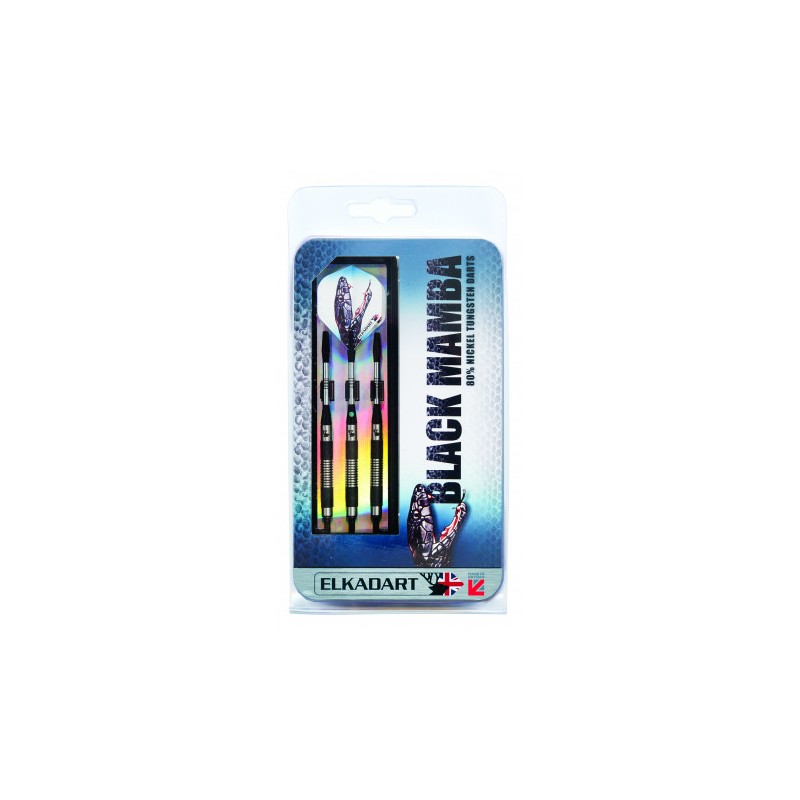 Fléchettes pointe nylon - BLACK MAMBA - (tungstène)