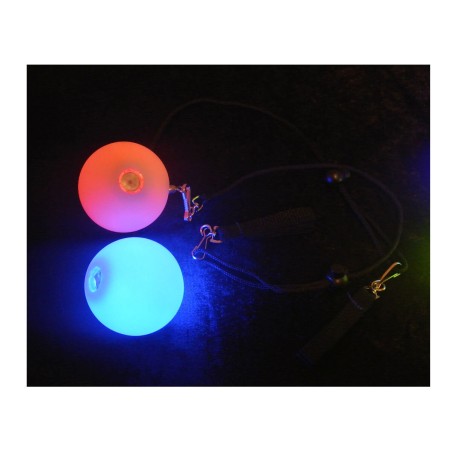 Bolas Poï : Balle Lumineuse + corde