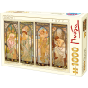 Puzzle 1000 pièces : Mucha, Moment/Journée