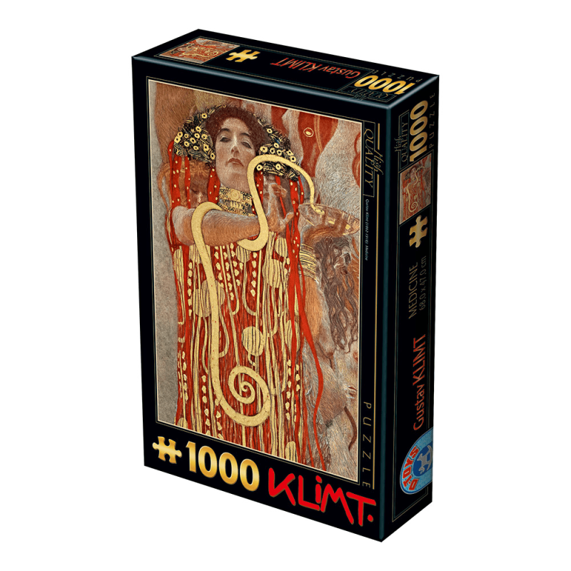 Puzzle 1000 pièces : Klimt - Femme Serpent Puzzle 1000 pièces : Klimt - Femme Serpent