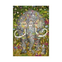 Puzzle 1000 pièces : Elephant’s life