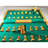 Coffret échecs magnétique 25 cm -  Palissandre