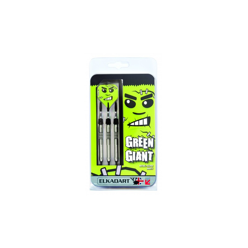 Fléchettes pointe nylon - GREEN GIANT  (nickel)