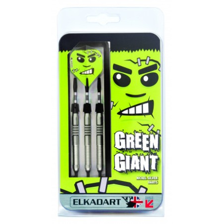 Fléchettes pointe nylon - GREEN GIANT  (nickel)