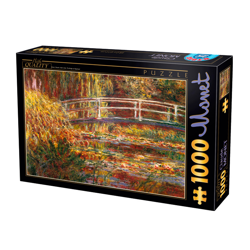 Puzzle 1000 pièces : Monet - Le Pont Japonais Puzzle 1000 pièces : Monet - Le Pont Japonais
