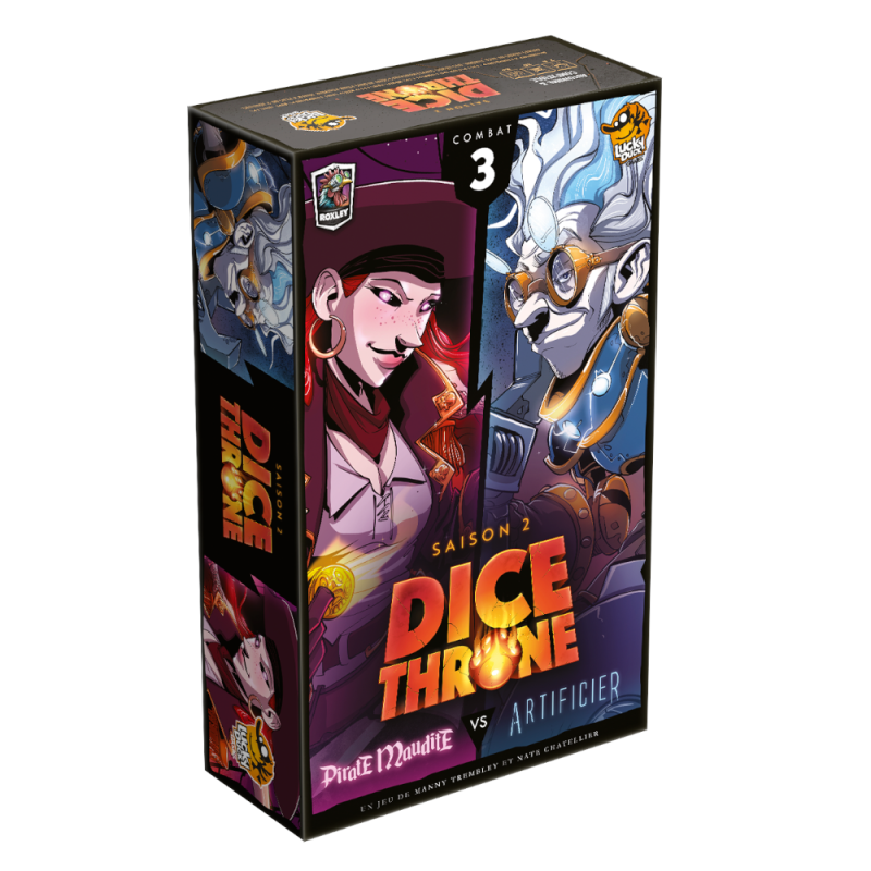 Dice Throne S2- Artificier vs Pirate Maudite Dice Throne S2- Artificier vs Pirate Maudite