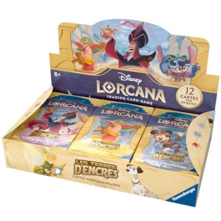 DISNEY LORCANA - DISPLAY 3ÈME CHAPITRE:  LES TERRES D’ENCRES 