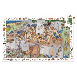 Puzzle observation - Château Fort 100 pcs
