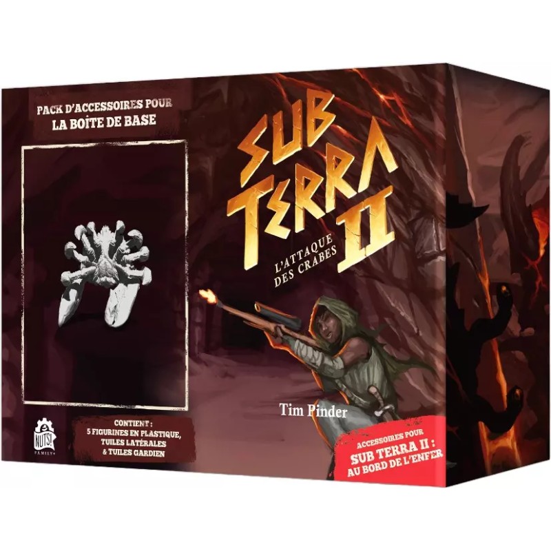 Sub Terra 2 – Pack de Figurines L’attaque des Crabes Sub Terra 2 – Pack de Figurines L’attaque des Crabes