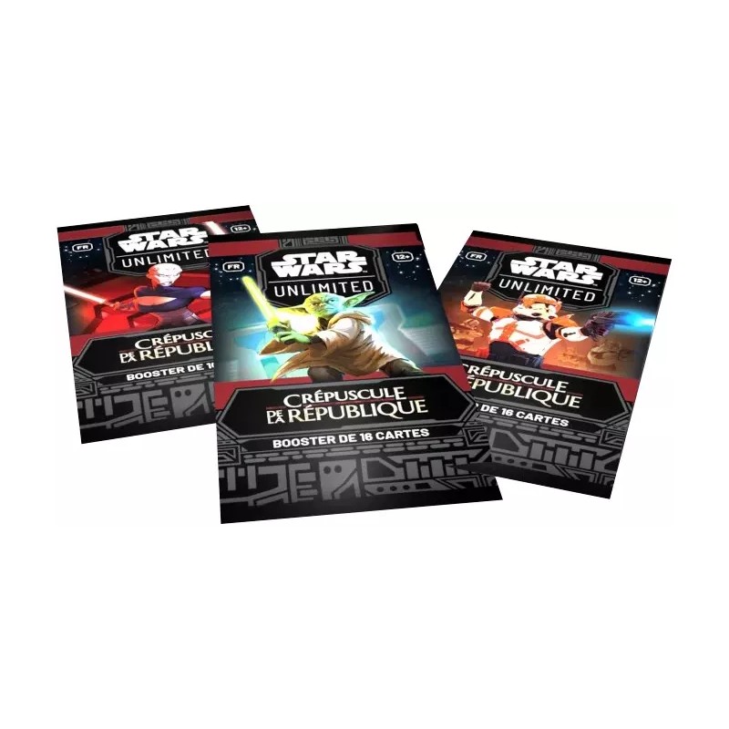 Star Wars Unlimited Crépuscule de la République Booster Fr Star Wars Unlimited Crépuscule de la République Booster Fr