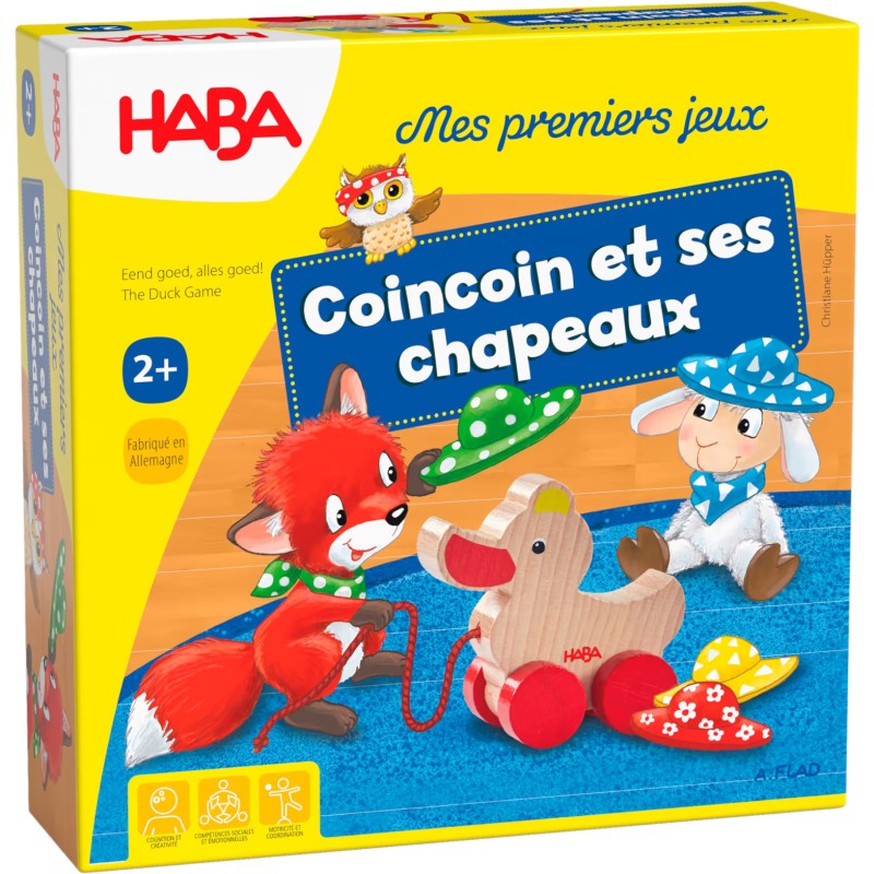 Mes premiers jeux - Coincoin et ses chapeaux Mes premiers jeux - Coincoin et ses chapeaux