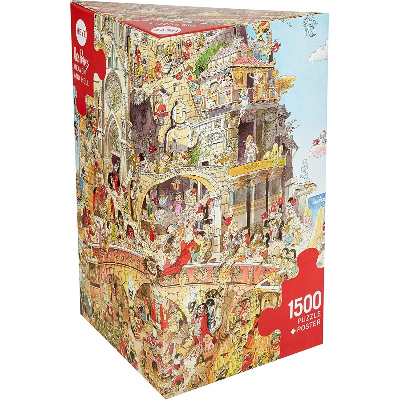 Puzzle 1500 pièces : Prades, Heaven and Hell Puzzle 1500 pièces : Prades, Heaven and Hell