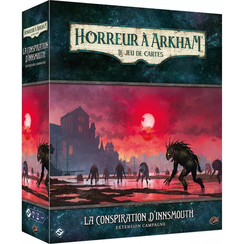 Horreur à Arkham JCE : La Conspiration d'Innsmouth (Campagne) Horreur à Arkham JCE : La Conspiration d'Innsmouth (Campagne)