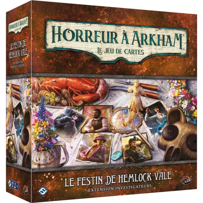 Horreur à Arkham JCE : Le Festin de Hemlock Vale (Investigateurs) Horreur à Arkham JCE : Le Festin de Hemlock Vale (Investigateurs)
