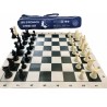 Ensemble Echecs Club 50 cm : tapis vinyl  