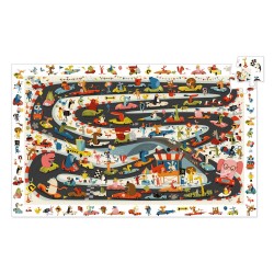 Puzzle observation - Rallye Auto 54 pcs
