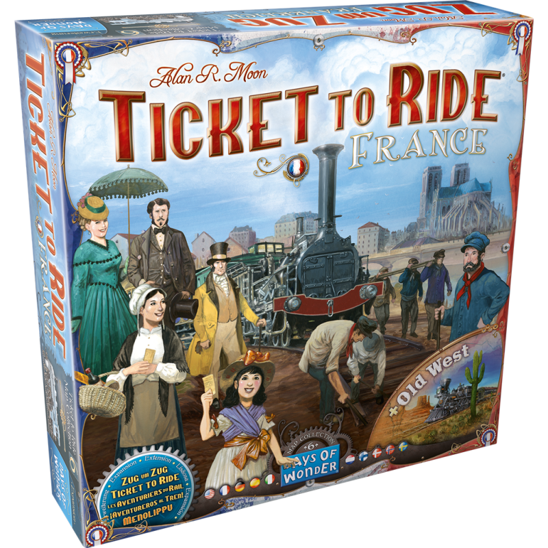 Aventuriers du Rail - France & Conquête de l'Ouest Aventuriers du Rail - France & Conquête de l'Ouest