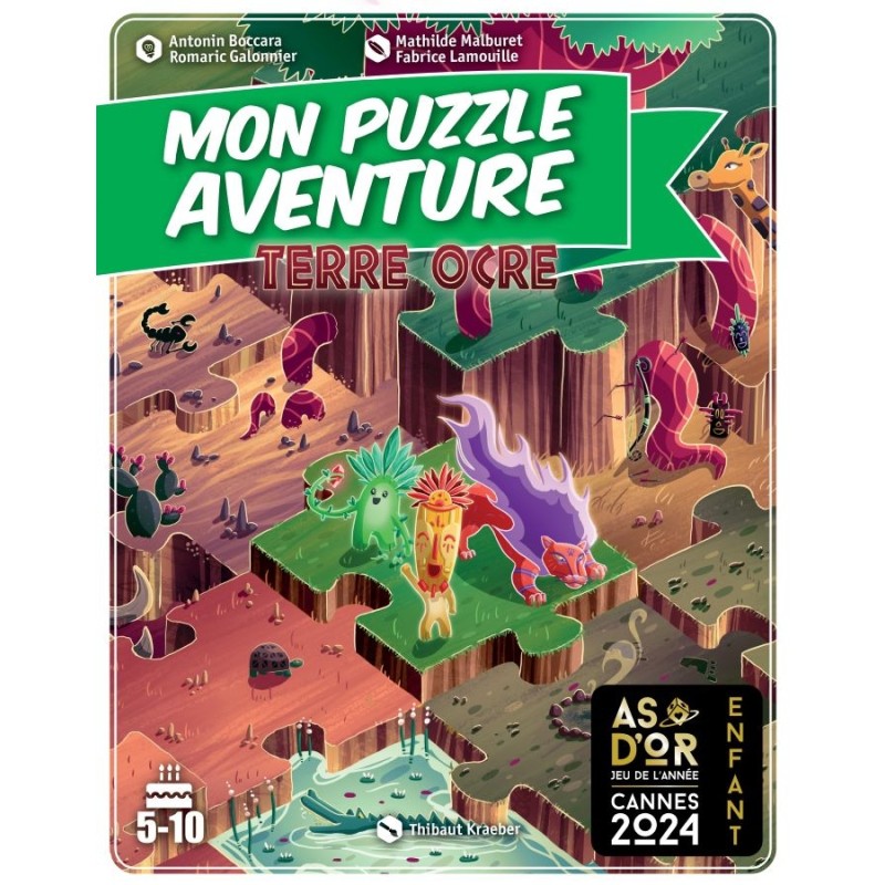 Mon Puzzle Aventure - Terre Ocre Mon Puzzle Aventure - Terre Ocre