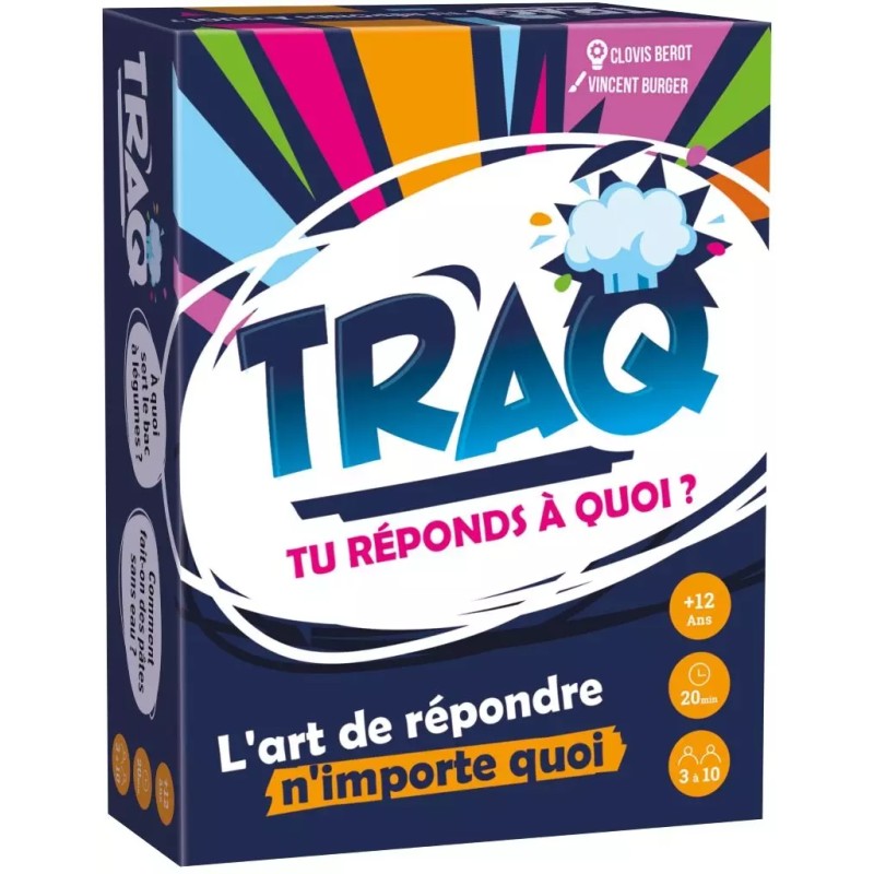 Traq - Tu réponds à quoi ? Traq - Tu réponds à quoi ?