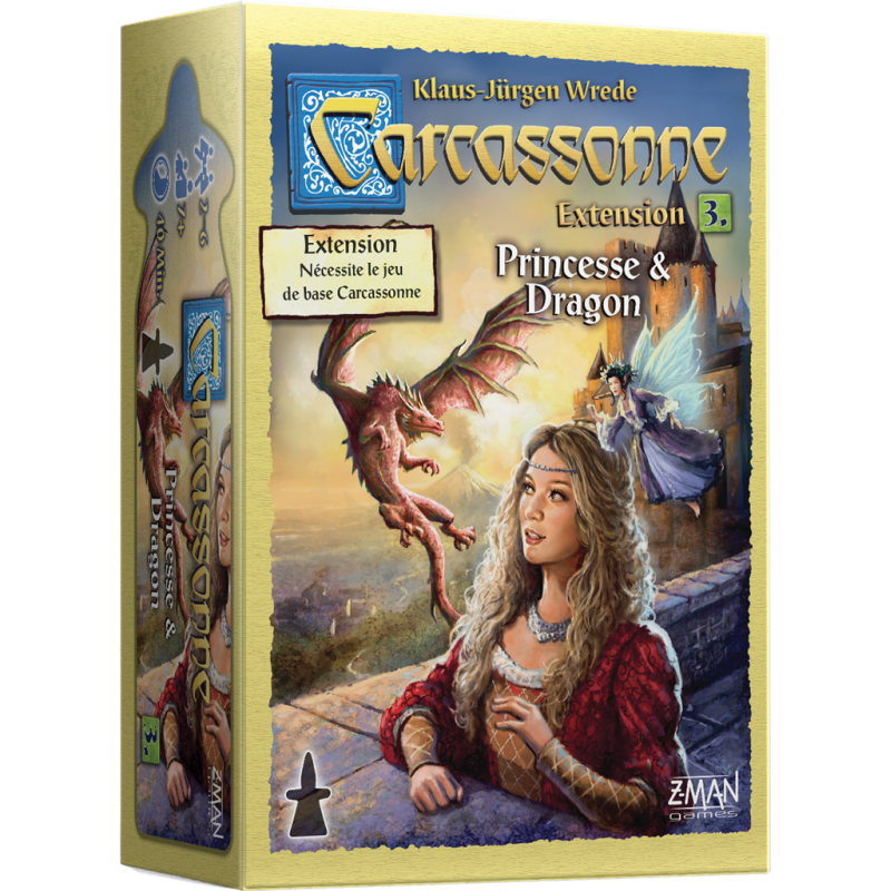 Carcassonne - ext. Princesse et Dragon Carcassonne - ext. Princesse et Dragon