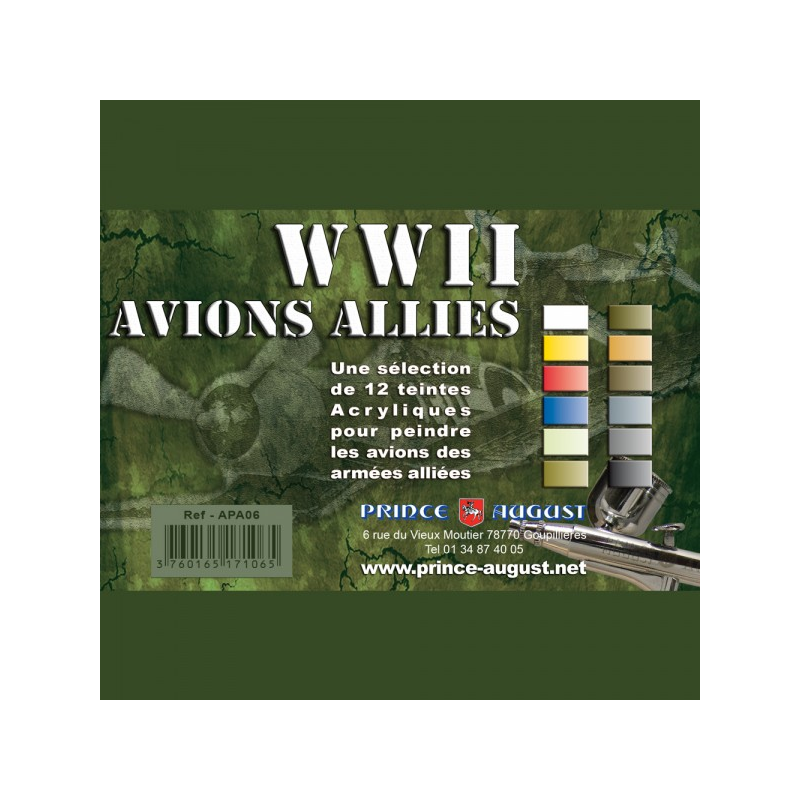 Pack Avion alliés
AIR - 12 teintes Pack Avion alliés
AIR - 12 teintes