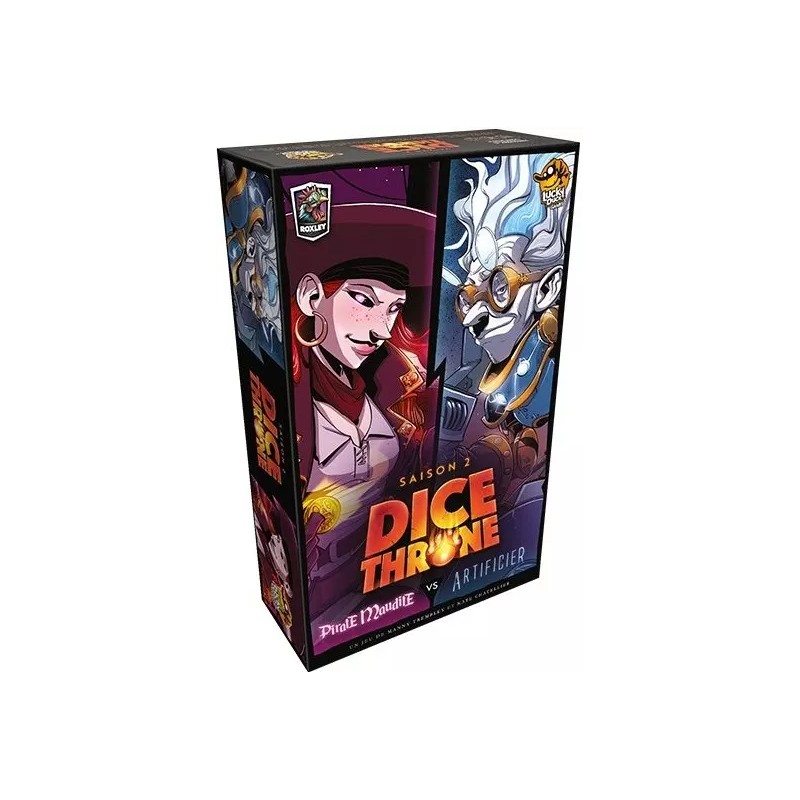Dice Throne S2- Artificier vs Pirate Maudite Dice Throne S2- Artificier vs Pirate Maudite