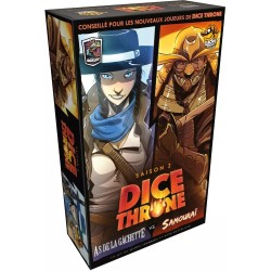 Dice Throne S2- As de la gâchette vs Samouraï