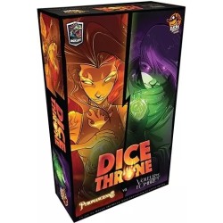 Dice Throne : Pyromancienne vs Voleur de l'Ombre