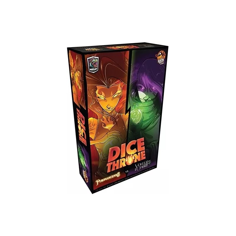 Dice Throne : Pyromancienne vs Voleur de l'Ombre Dice Throne : Pyromancienne vs Voleur de l'Ombre