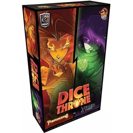 Dice Throne : Pyromancienne vs Voleur de l'Ombre
