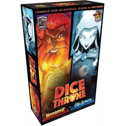Dice Throne - Barbare vs Elfe Lunaire